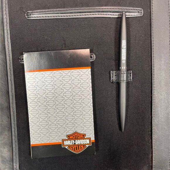 Hallmark Harley Davidson Motor Cycles Map Notepad Pen Bound Portfolio 2004 - Picture 4 of 11